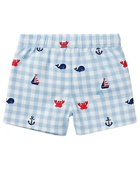 Sperry Baby Boys' Long-Sleeve Rashguard, Swim Trunks and Sunglasses, 3-Piece Set