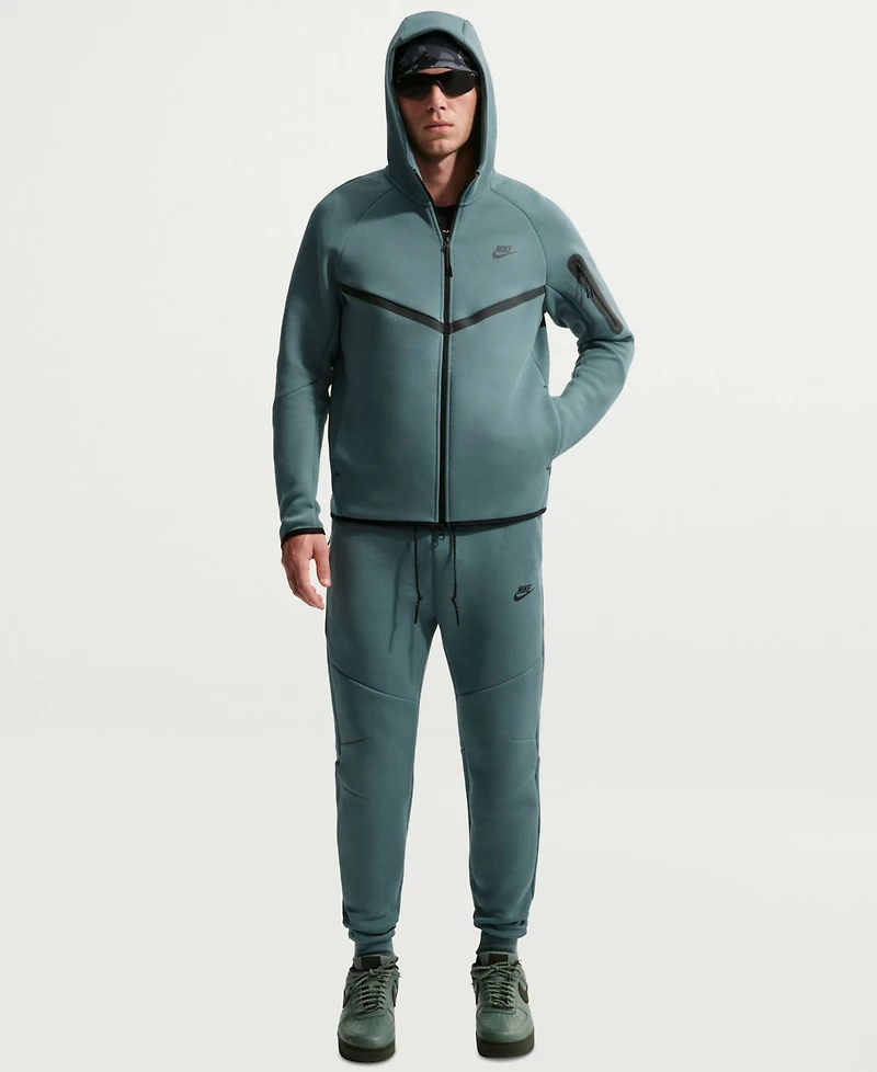 Nike Men's Tech Fleece Full-Zip Windrunner Logo Hoodie