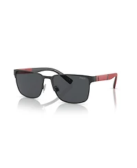 Polo Ralph Lauren Men's Rectangle Sunglasses, PH3143