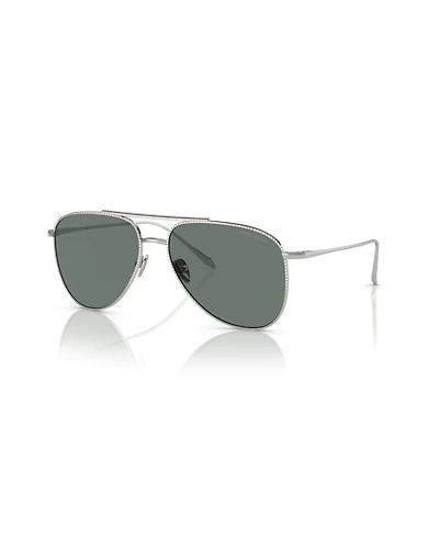 Giorgio Armani Women's Pilot Sunglasses, AR6152