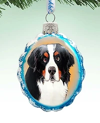 Designocracy Man's Best Friend Rescue Dog Mercury Holiday Ornament