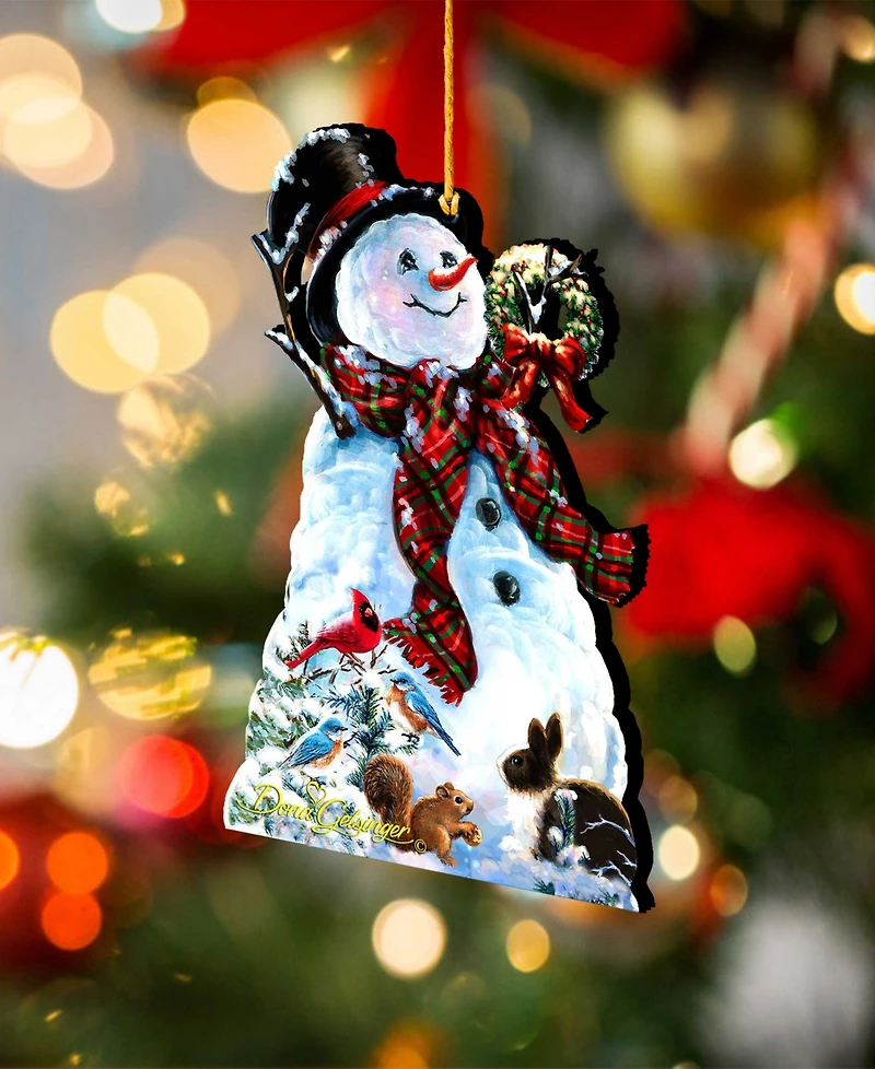 Designocracy by Dona Gelsinger an Old-Fashioned Christmas Ornament Drop, Set of 2