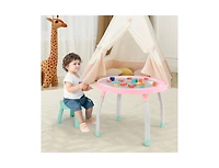 Slickblue Toddler 5-in-1 Baby Activity Center with Bounce Seat & Toys