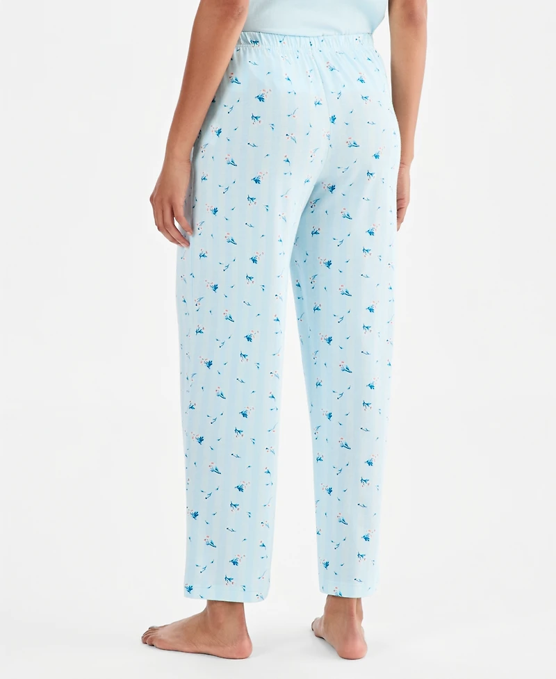 Charter Club Women's Knit Pajama Pants, Exclusively at Macy's