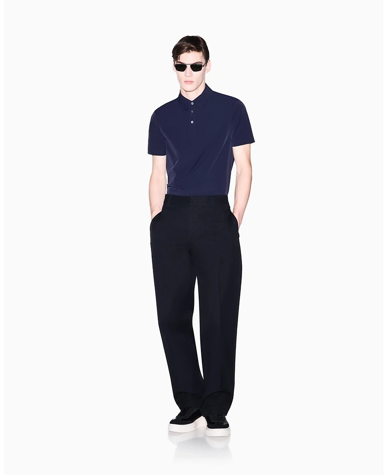 A|X Armani Exchange Men's Commuting Short Sleeve Polo Shirt