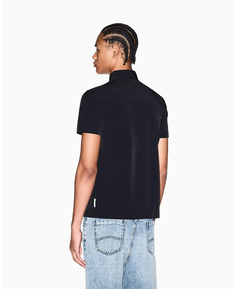 A|X Armani Exchange Men's Commuting Short Sleeve Polo Shirt