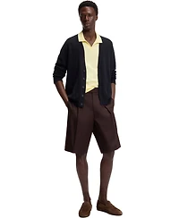 Boss by Hugo Men's Cotton Silk Polo Shirt