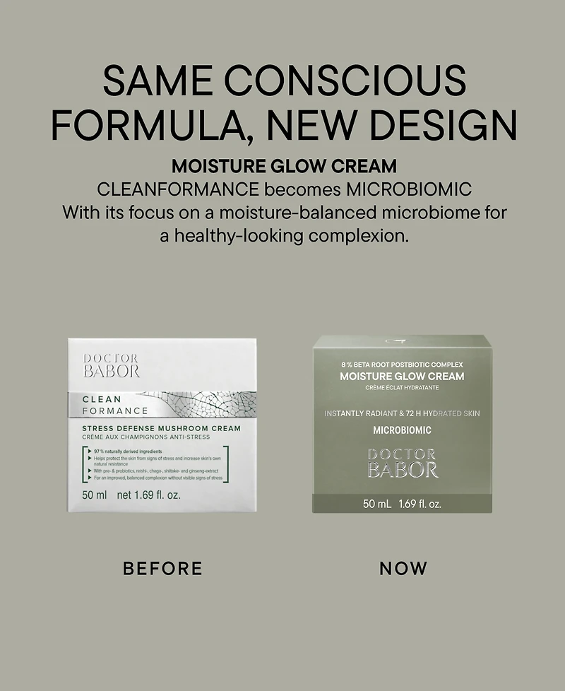 Babor Microbiomic Moisture Glow Cream, 1.69 oz.