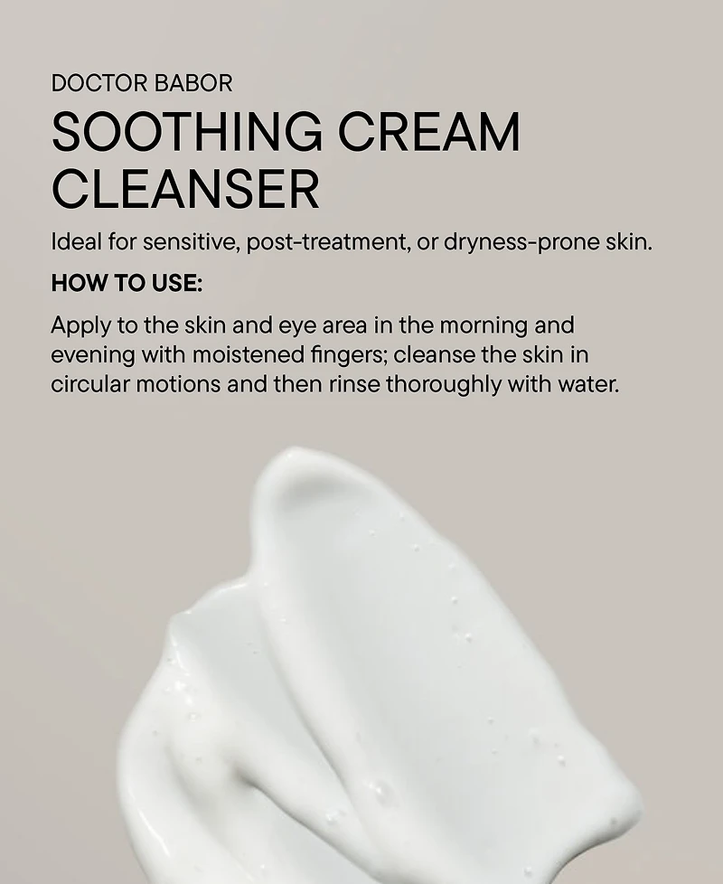 Babor Soothing Cream Cleanser, 5.07 oz.