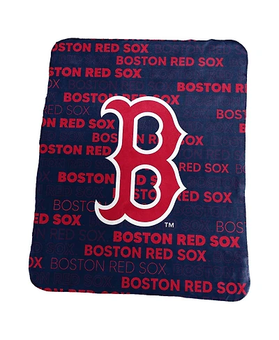 Logo Brands Boston Red Sox 50" x 60" Classic Fleece Throw Blanket
