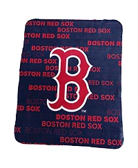 Logo Brands Boston Red Sox 50" x 60" Classic Fleece Throw Blanket