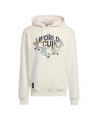 Adidas Men's White Fifa World Cup Historic Mascot Hoodie