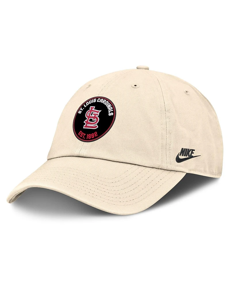 Nike Men's Natural St. Louis Cardinals Cooperstown Collection Club Adjustable Hat