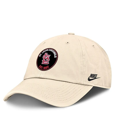 Nike Men's Natural St. Louis Cardinals Cooperstown Collection Club Adjustable Hat