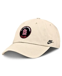 Nike Men's Natural St. Louis Cardinals Cooperstown Collection Club Adjustable Hat