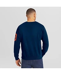 Darius Rucker Collection by Fanatics Men's Navy Detroit Tigers Washed Crew Neck Pullover Sweatshirt