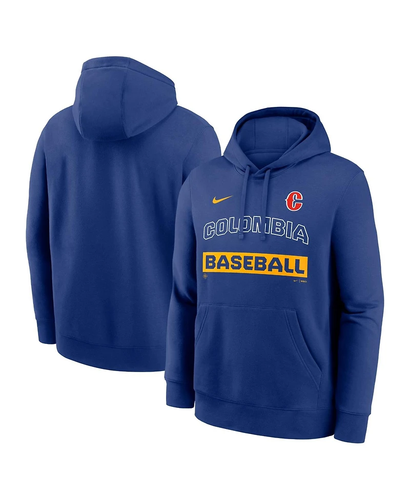 Nike Men's Royal Colombia Baseball 2026 World Classic Club Hoodie