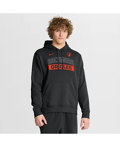 Nike Men's Black Baltimore Orioles Primetime Club Hoodie