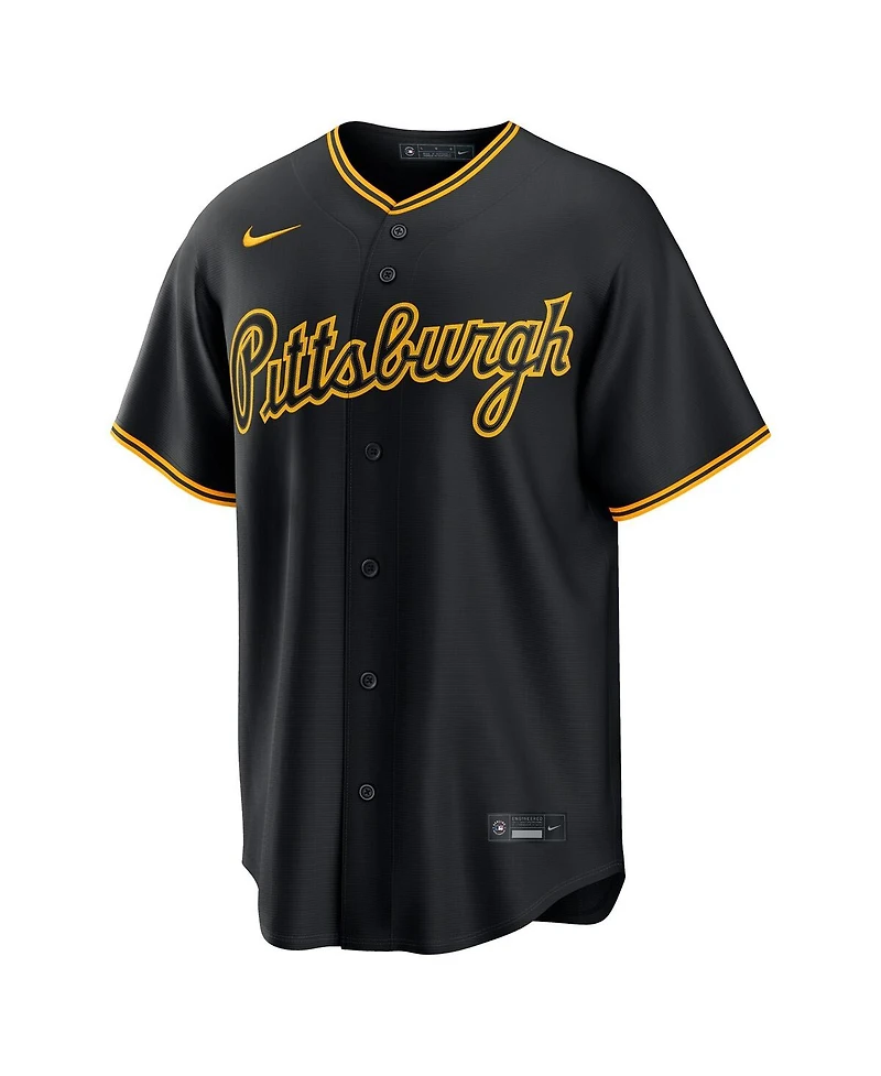Nike Men's Paul Skenes Black Pittsburgh Pirates Alternate 2 Replica Jersey
