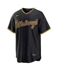 Nike Men's Paul Skenes Black Pittsburgh Pirates Alternate 2 Replica Jersey
