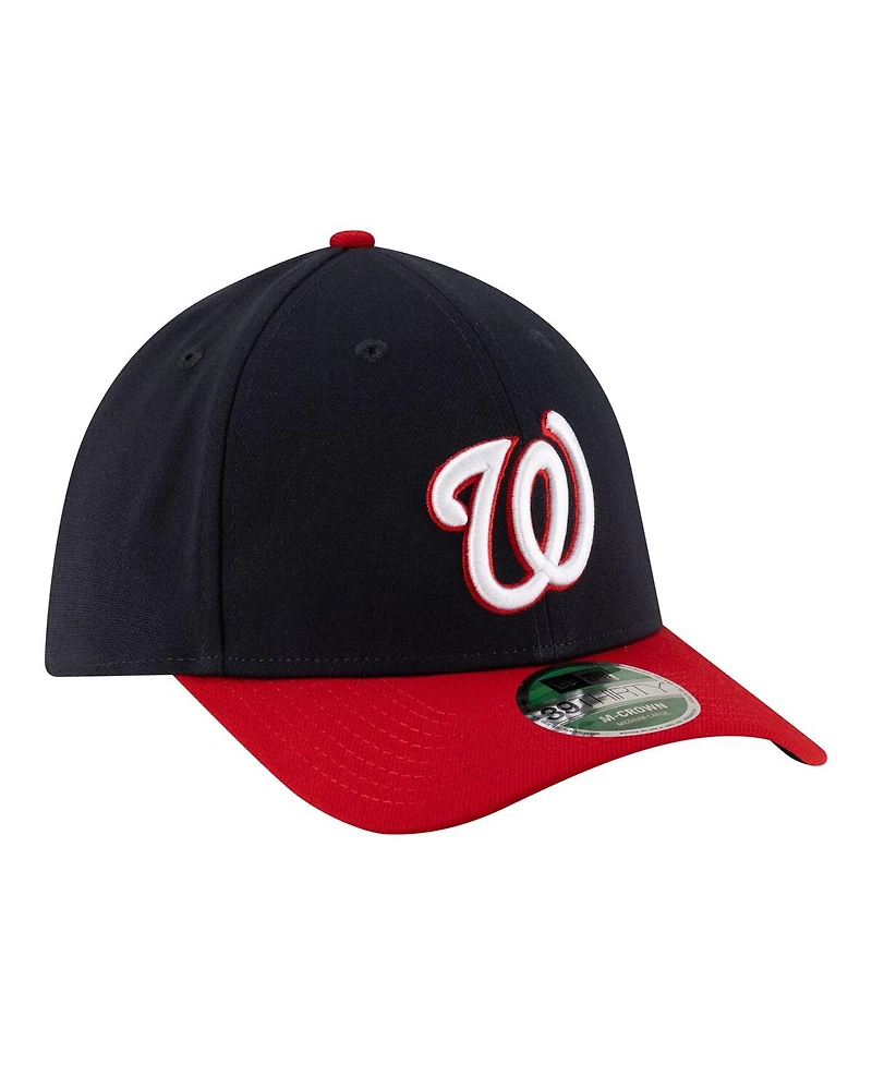 New Era Men's Washington Nationals Player Replica 39THIRTY M-Crown Flex Hat