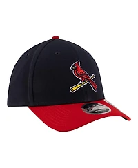 New Era Men's Black St. Louis Cardinals Player Replica 39THIRTY M-Crown Flex Hat