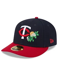 New Era Men's Navy/Red Minnesota Twins 2026 Spring Training Low Profile 59FIFTY Fitted Hat