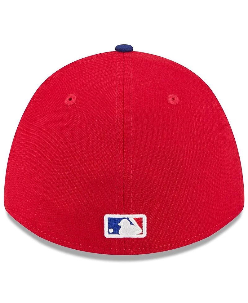 New Era Men's Red/Royal Texas Rangers 2026 Spring Training M-Crown 39THIRTY Flex Hat