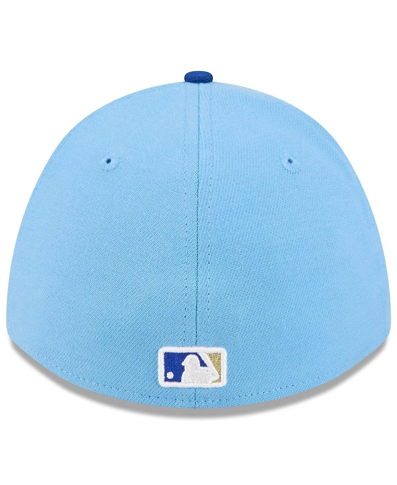 New Era Men's Light Blue/Royal Kansas City Royals 2026 Spring Training M-Crown 39THIRTY Flex Hat