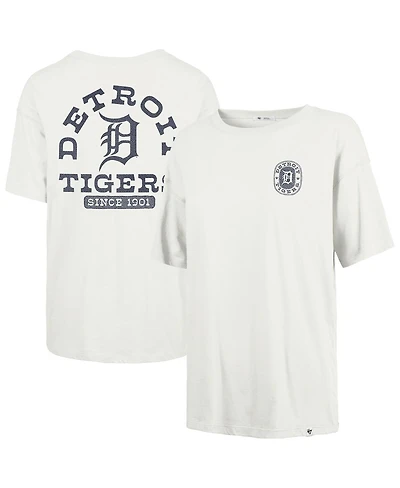'47 Brand Women's Natural Detroit Tigers Back Canyon Sadie T-Shirt