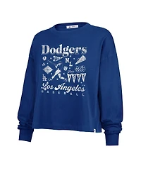 '47 Brand Women's Royal Los Angeles Dodgers Team Collage Sydney Long Sleeve T-Shirt