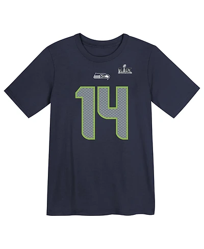 Nike Preschool Sam Darnold College Navy Seattle Seahawks Super Bowl Lx Name & Number T-Shirt