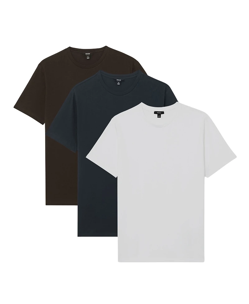 Reiss Men's 3 Pack Cotton Crew-Neck T-Shirts