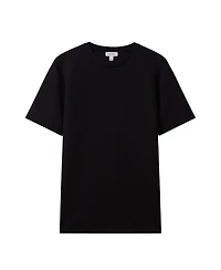 Reiss Men's Premium Interlock Crew-Neck T-Shirt