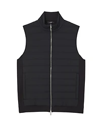 Reiss Men's Funnel-Neck Quilted Knit Gilet