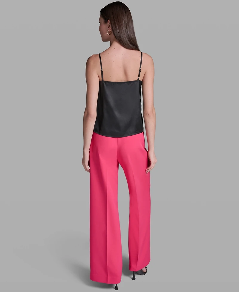 Bcbg Women's V-Neck Lace Cami Top