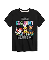 Hybrid Boys' Toddler 2T-5T Paw Patrol On An Egg Hunt Mission Short-Sleeve Graphic T-Shirt