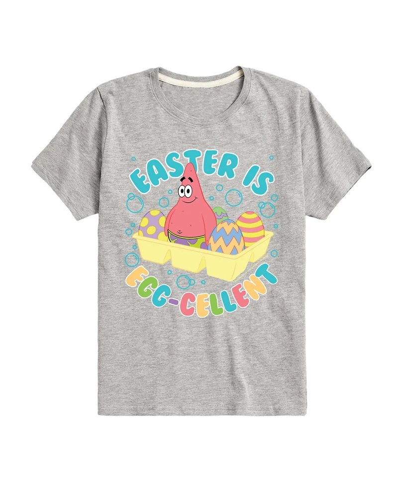 SpongeBob SquarePants Boys' 8-20 Easter Is Egg Short-Sleeve Graphic T-Shirt