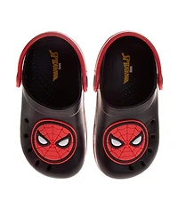 Spider-Man Toddler Marvel Spiderman Shoes, Eva Clogs, Water Shoes Pool Red and Blue Slip-On (Toddler 5-10 11-12 &pull on