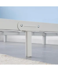 gaomon Low Profile Bed Frame, Heavy Duty Metal Platform Bed Frame, Mattress Foundation with Steel Slat Support, Easy Assembly