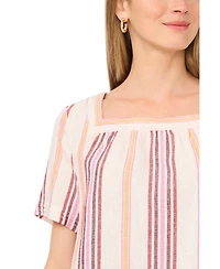 Vince Camuto Women's Square Neck Blouse