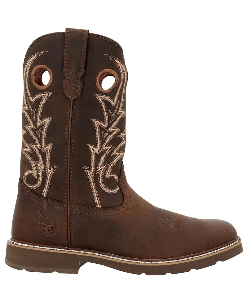 Georgia Boot Men's Core 37 11" Western Pull-On Work