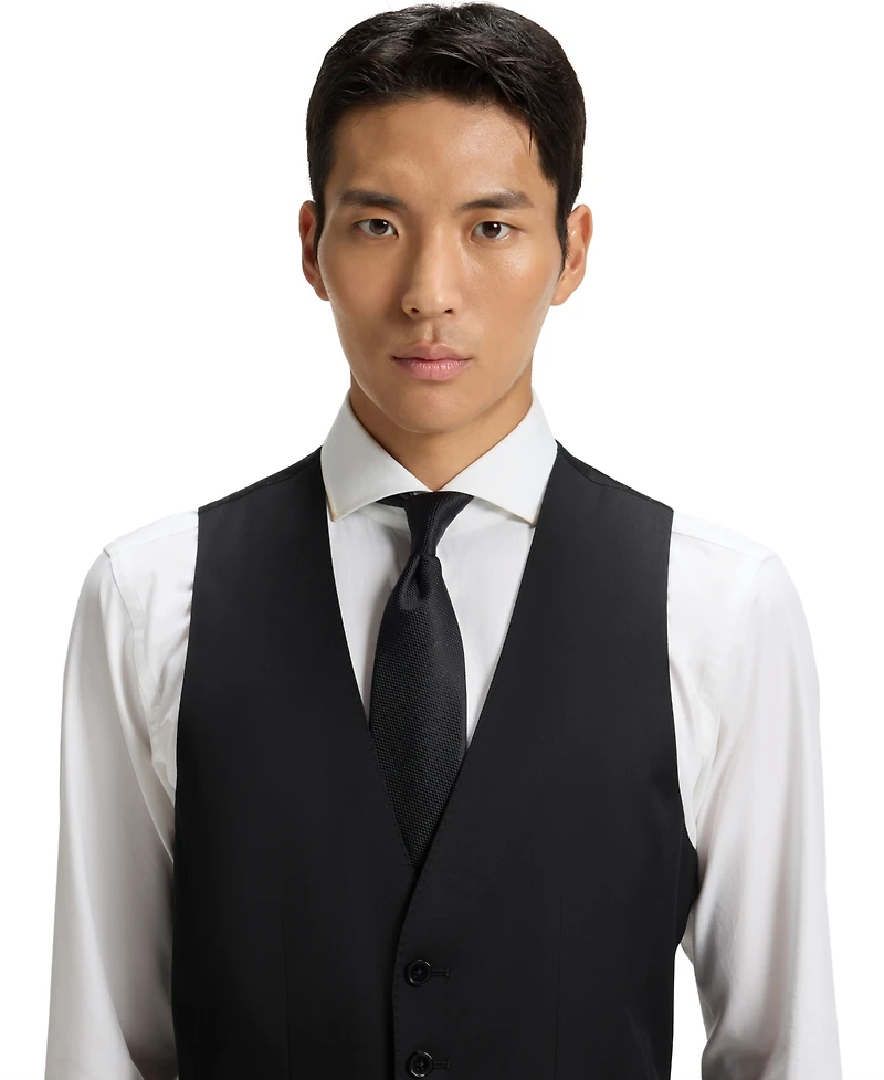 Boss Men's Single-Breasted Waistcoat