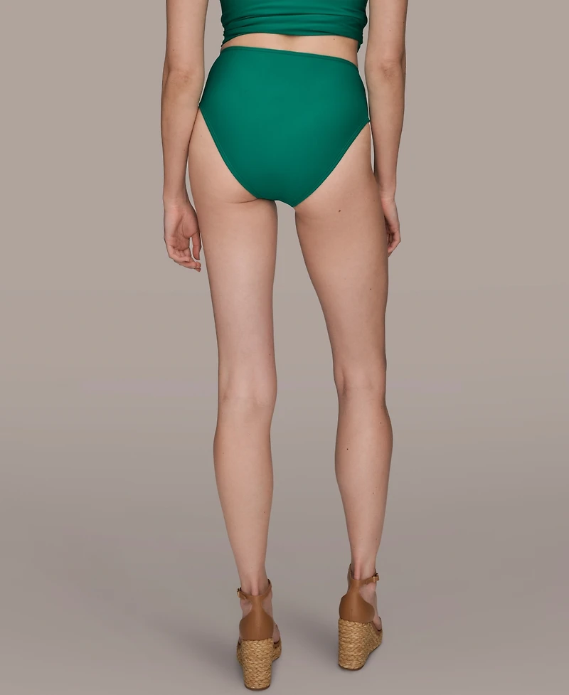 Donna Karan New York Women's Mid-Rise Bikini Bottoms