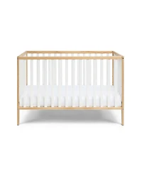 flynama 3 in 1 convertible island crib with modern classic design crisp clean lines and harmonious look for baby nursery