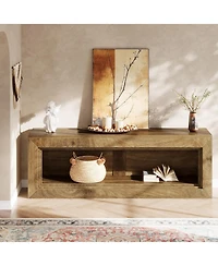 Tribesigns 63" Tv Stand for 55/60/65/75-Inch Tvs, Rustic Extra Long Media TV Console