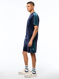 Sergio Tacchini Men's Cresta Velour Pocket T-shirt