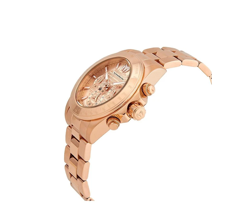 Technomarine Men's Tm-219008 Manta Quartz Chronograph Rose Gold Dial Watch