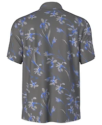 Pga Tour Men's Energized Floral Print Golf Polo Shirt