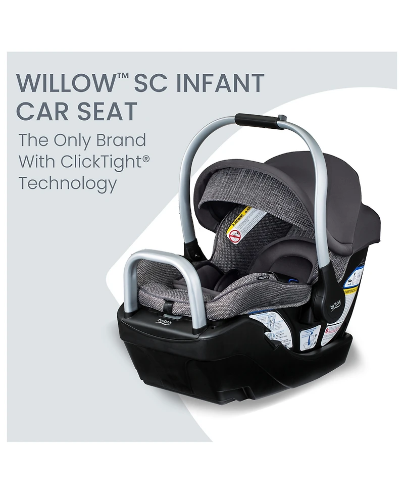 Britax Baby Willow Sc Car Seat with Alpine Base